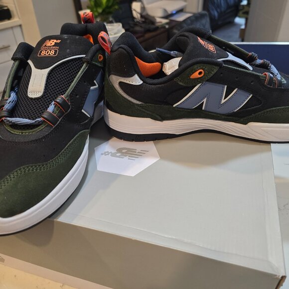 New Balance Tiago Lemos x Numeric 808 'Forest Green Black' Size 12 NM808LGC NEW - Picture 3 of 14
